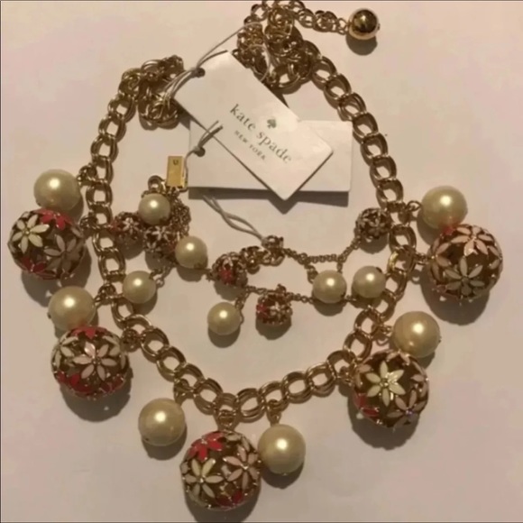 KATE SPADE “WALLFLOWER” NECKLACE & BRACELET - Picture 2 of 7